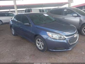  Salvage Chevrolet Malibu
