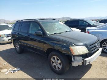  Salvage Toyota Highlander