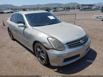  Salvage INFINITI G35