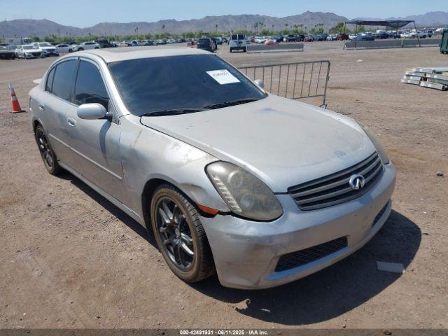  Salvage INFINITI G35