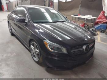  Salvage Mercedes-Benz Cla-class