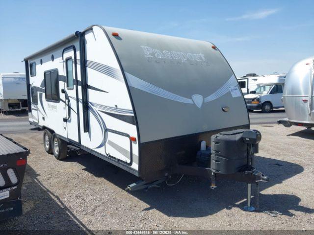  Salvage Keystone Trailer