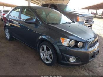  Salvage Chevrolet Sonic