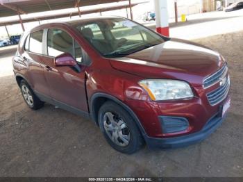  Salvage Chevrolet Trax