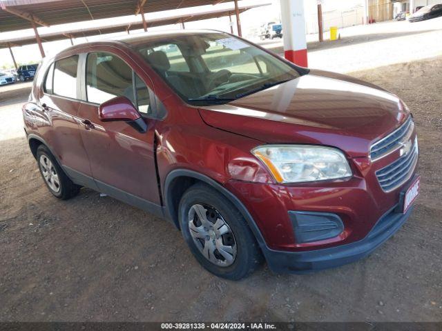  Salvage Chevrolet Trax