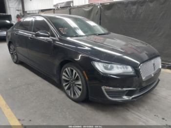  Salvage Lincoln MKZ Hybrid