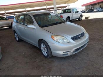  Salvage Toyota Matrix