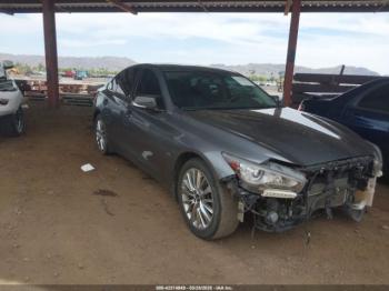  Salvage INFINITI Q50