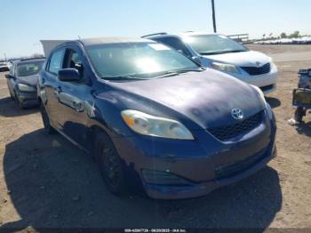  Salvage Toyota Matrix