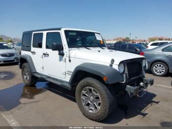  Salvage Jeep Wrangler