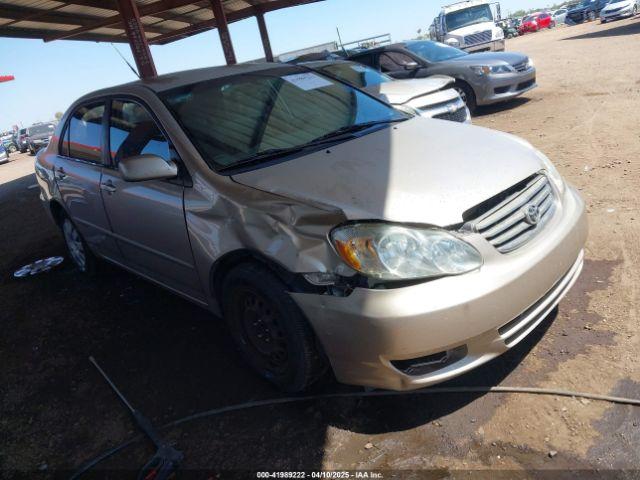  Salvage Toyota Corolla