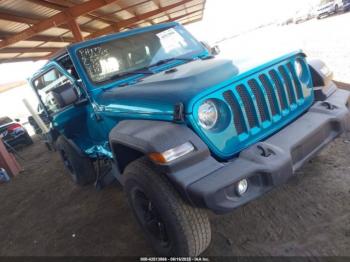  Salvage Jeep Wrangler