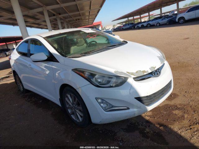  Salvage Hyundai ELANTRA