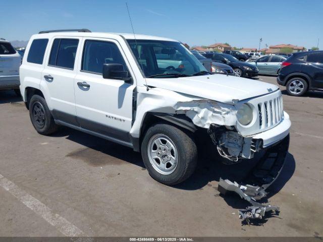  Salvage Jeep Patriot