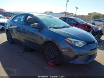  Salvage Toyota Corolla
