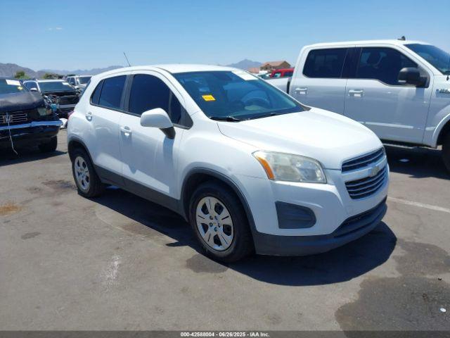  Salvage Chevrolet Trax
