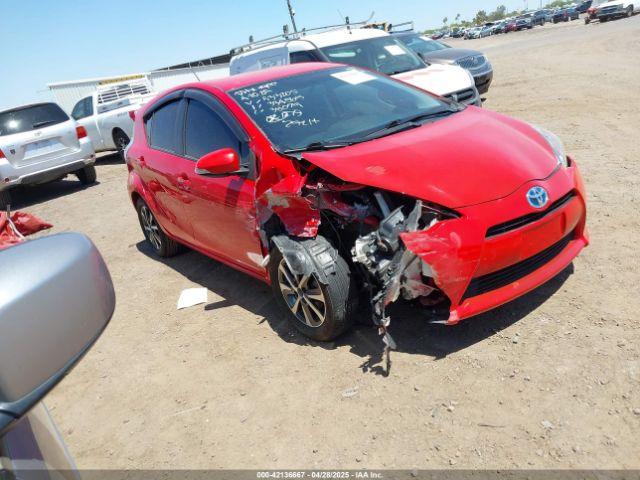  Salvage Toyota Prius c