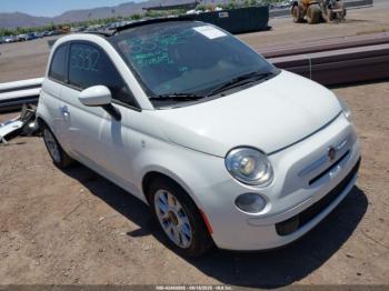  Salvage FIAT 500c