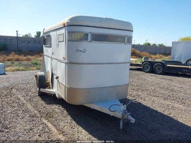 Salvage Circle J Horse Trailer