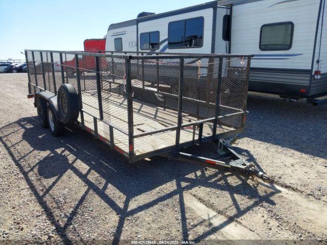  Salvage Haulrite Trailer 7x18