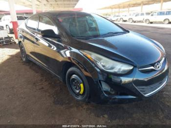  Salvage Hyundai ELANTRA