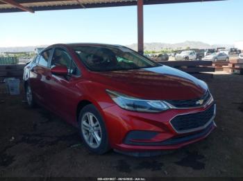  Salvage Chevrolet Cruze