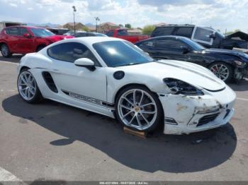  Salvage Porsche 718 Cayman