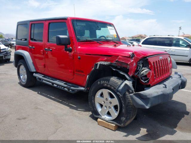  Salvage Jeep Wrangler