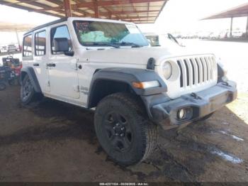  Salvage Jeep Wrangler