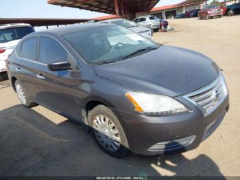  Salvage Nissan Sentra