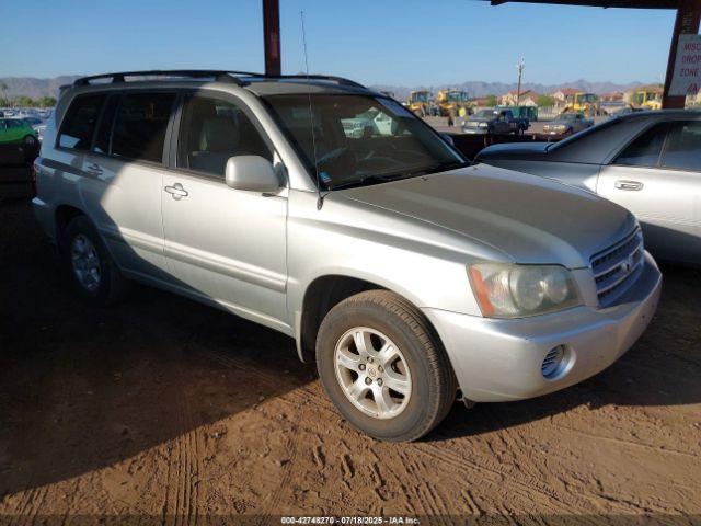 Salvage Toyota Highlander