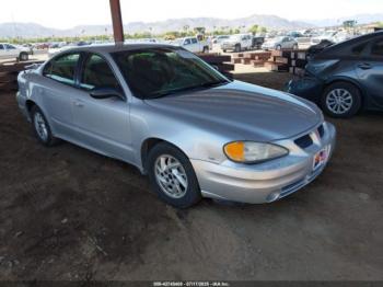  Salvage Pontiac Grand Am