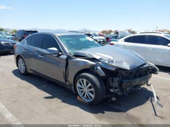  Salvage INFINITI Q50