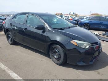  Salvage Toyota Corolla