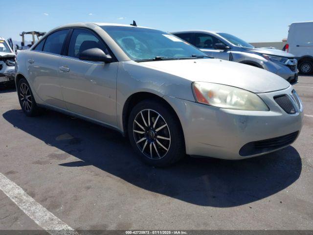  Salvage Pontiac G6