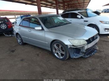  Salvage Lexus Is