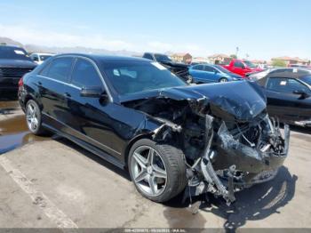  Salvage Mercedes-Benz E-Class