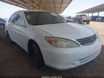  Salvage Toyota Camry