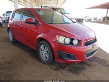  Salvage Chevrolet Sonic