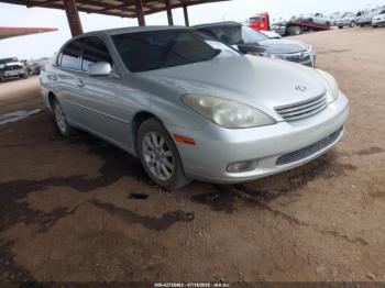  Salvage Lexus Es