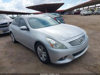  Salvage INFINITI G37