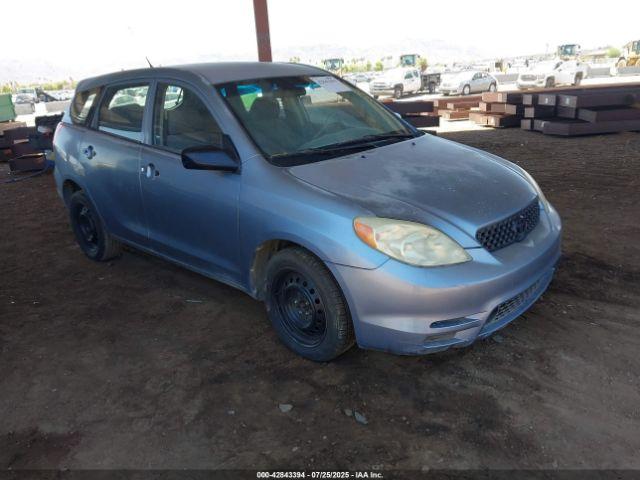  Salvage Toyota Matrix