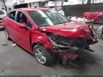  Salvage Chevrolet Cruze