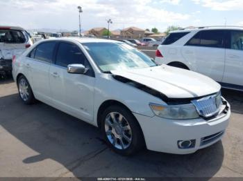  Salvage Lincoln MKZ