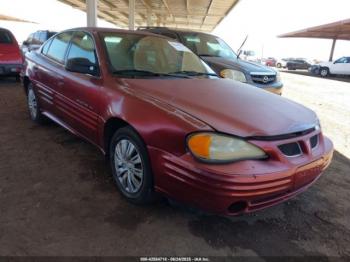  Salvage Pontiac Grand Am