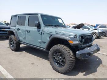 Salvage Jeep Wrangler