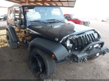  Salvage Jeep Wrangler