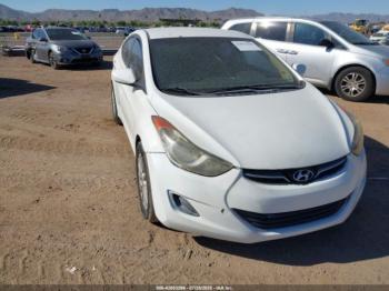  Salvage Hyundai ELANTRA
