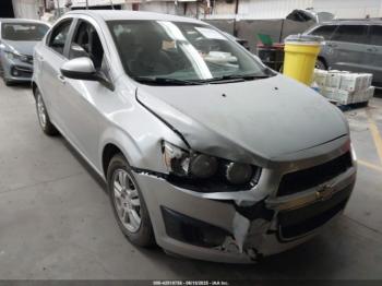 Salvage Chevrolet Sonic