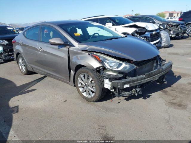  Salvage Hyundai ELANTRA